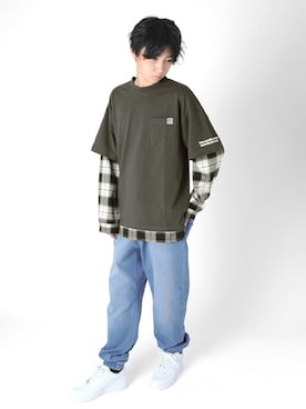 GLAZOSさん(キッズ・157cm)の冬コーディネート