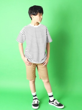 GLAZOSさん（キッズ・146cm）の春コーディネート