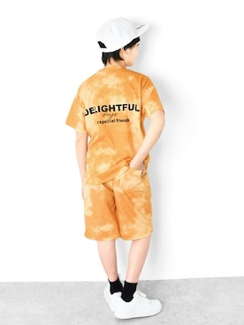 「アイテム（Tシャツ/カットソー）」を使った、GLAZOSさん（キッズ・150cm）の春コーディネート