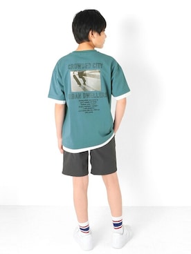 「アイテム（ソックス/靴下、その他）」を使った、GLAZOSさん（キッズ・146cm）の春コーディネート