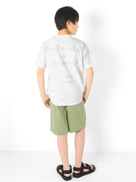 「GLAZOS（グラソス）のアイテム」を使った、GLAZOSさん（キッズ・146cm）の夏コーディネート