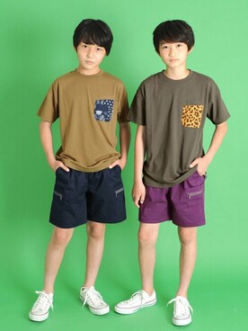 GLAZOSさん（キッズ・149cm）の夏コーディネート