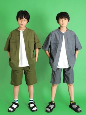 GLAZOSさん（キッズ・149cm）の夏コーディネート
