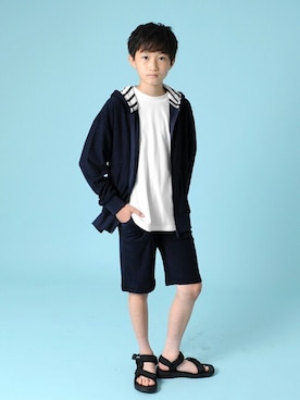 GLAZOSさん（キッズ・147cm）の夏コーディネート