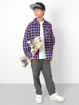 GLAZOSさん(キッズ・159cm)の秋コーディネート