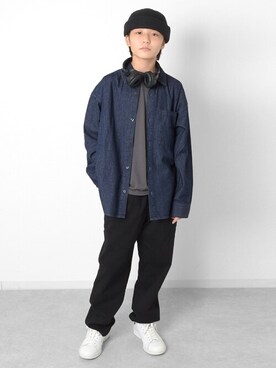 GLAZOSさん（キッズ・149cm）の冬コーディネート