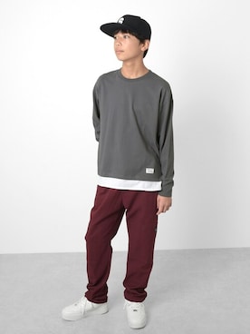 GLAZOSさん（キッズ・159cm）の冬コーディネート