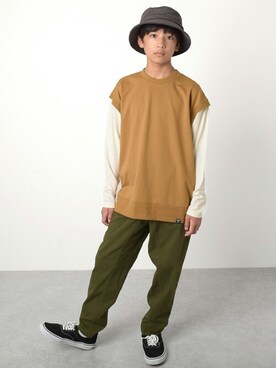 GLAZOSさん（キッズ・159cm）の冬コーディネート