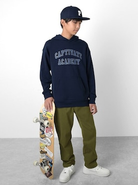 GLAZOSさん(キッズ・159cm)の冬コーディネート