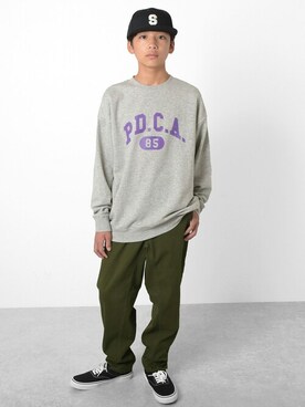 GLAZOSさん（キッズ・159cm）の冬コーディネート