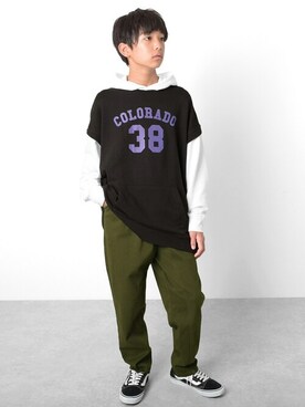 GLAZOSさん(キッズ・159cm)の冬コーディネート