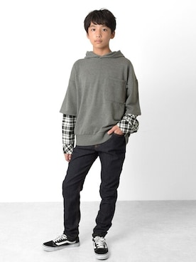 GLAZOSさん（キッズ・159cm）の冬コーディネート
