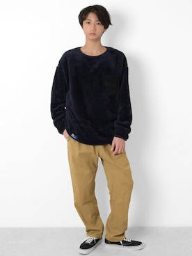 GLAZOSさん（キッズ・163cm）の冬コーディネート