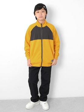 「GLAZOS（グラソス）のアイテム（帽子）」を使った、GLAZOSさん（キッズ・151cm）の冬コーディネート