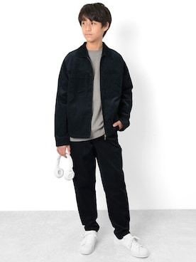 「アイテム（パンツ）」を使った、GLAZOSさん（キッズ・159cm）の冬コーディネート