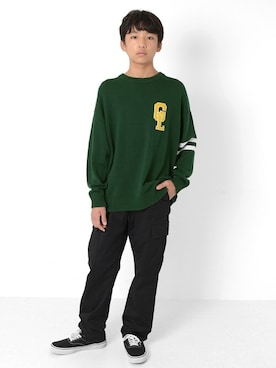 GLAZOSさん（キッズ・159cm）の冬コーディネート