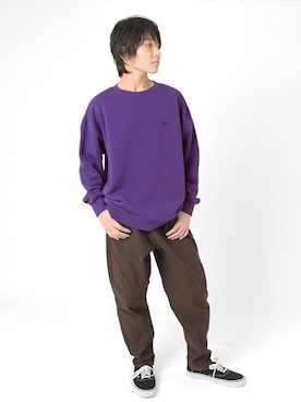 「アイテム（パンツ）」を使った、GLAZOSさん（キッズ・160cm）の冬コーディネート