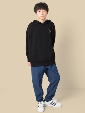 「GLAZOS（グラソス）のアイテム」を使った、GLAZOSさん（キッズ・151cm）の冬コーディネート