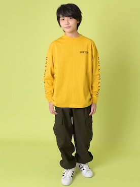 GLAZOSさん（キッズ・154cm）の冬コーディネート