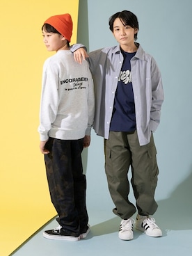 「GLAZOS（グラソス）のアイテム」を使った、GLAZOSさん（キッズ・156cm）の春コーディネート