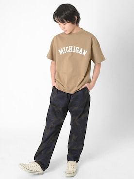 「GLAZOS（グラソス）のアイテム」を使った、GLAZOSさん（キッズ・154cm）の春コーディネート