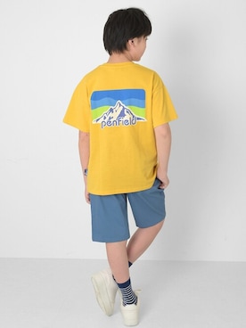 「アイテム（ソックス/靴下）」を使った、GLAZOSさん（キッズ・156cm）の春コーディネート