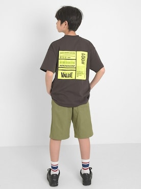 「GLAZOS（グラソス）のアイテム」を使った、GLAZOSさん（キッズ・150cm）の春コーディネート