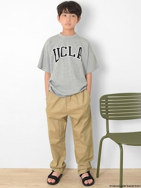 「アイテム（サンダル）」を使った、GLAZOSさん（キッズ・150cm）の春コーディネート