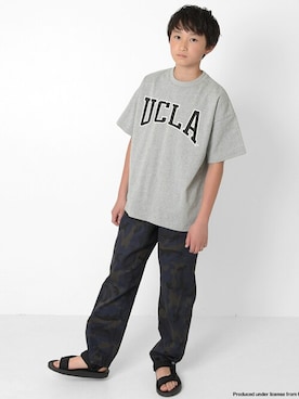 「UCLA」｜GLAZOSさん（キッズ・151cm）の春コーディネート