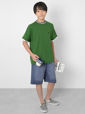 GLAZOSさん（キッズ・154cm）の夏コーディネート