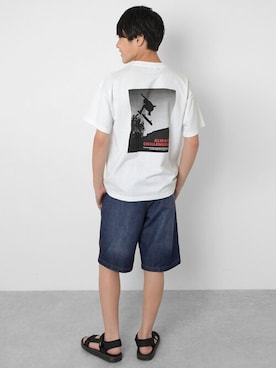 「アイテム（Tシャツ/カットソー）」を使った、GLAZOSさん（キッズ・154cm）の夏コーディネート