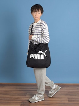 「アイテム（Tシャツ/カットソー）」を使った、GLAZOSさん（キッズ・155cm）の秋コーディネート