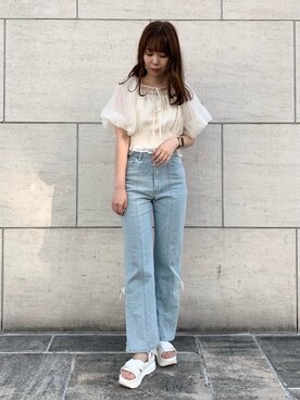 ゆまえもんさん(レディース・157cm)の夏コーディネート