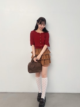 「フェミニン 」｜さぁやんさん（レディース・158cm）の夏コーディネート