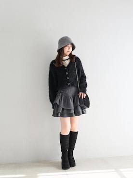 さぁやんさん（レディース・158cm）の冬コーディネート