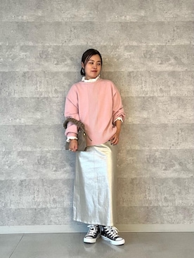 komatsuさん（レディース・152cm）の秋コーディネート