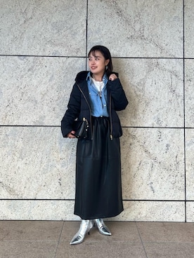 komatsuさん(レディース・152cm)の秋コーディネート