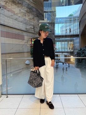 「クロップドパンツ」｜komatsuさん（レディース・152cm）の秋コーディネート