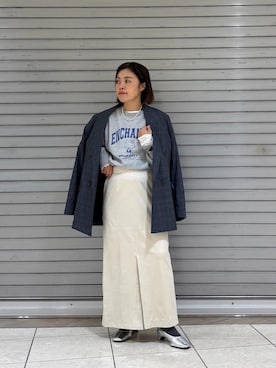 komatsuさん（レディース・152cm）の秋コーディネート