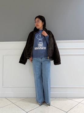 komatsuさん（レディース・152cm）の秋コーディネート