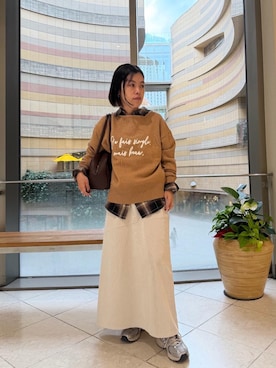 komatsuさん（レディース・152cm）の秋コーディネート