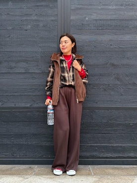 komatsuさん（レディース・152cm）の冬コーディネート