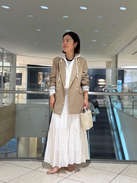 komatsuさん（レディース・152cm）の春コーディネート