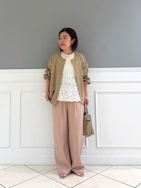 komatsuさん（レディース・152cm）の春コーディネート