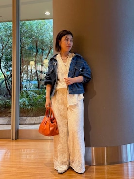 komatsuさん（レディース・152cm）の春コーディネート