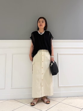 komatsuさん（レディース・152cm）の春コーディネート