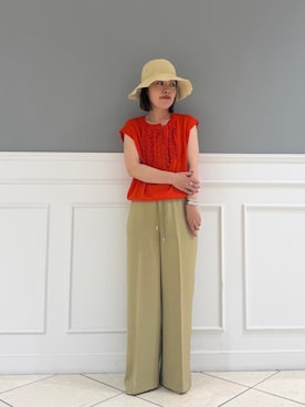 komatsuさん（レディース・152cm）の夏コーディネート