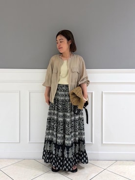 komatsuさん(レディース・152cm)の夏コーディネート