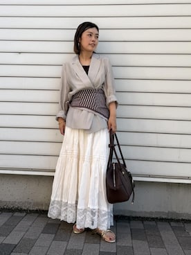 komatsuさん(レディース・152cm)の夏コーディネート