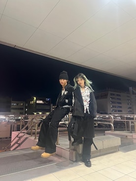 「アイテム（ウォレットチェーン）」を使った、taikidesudasuさん（メンズ・172cm）の秋コーディネート